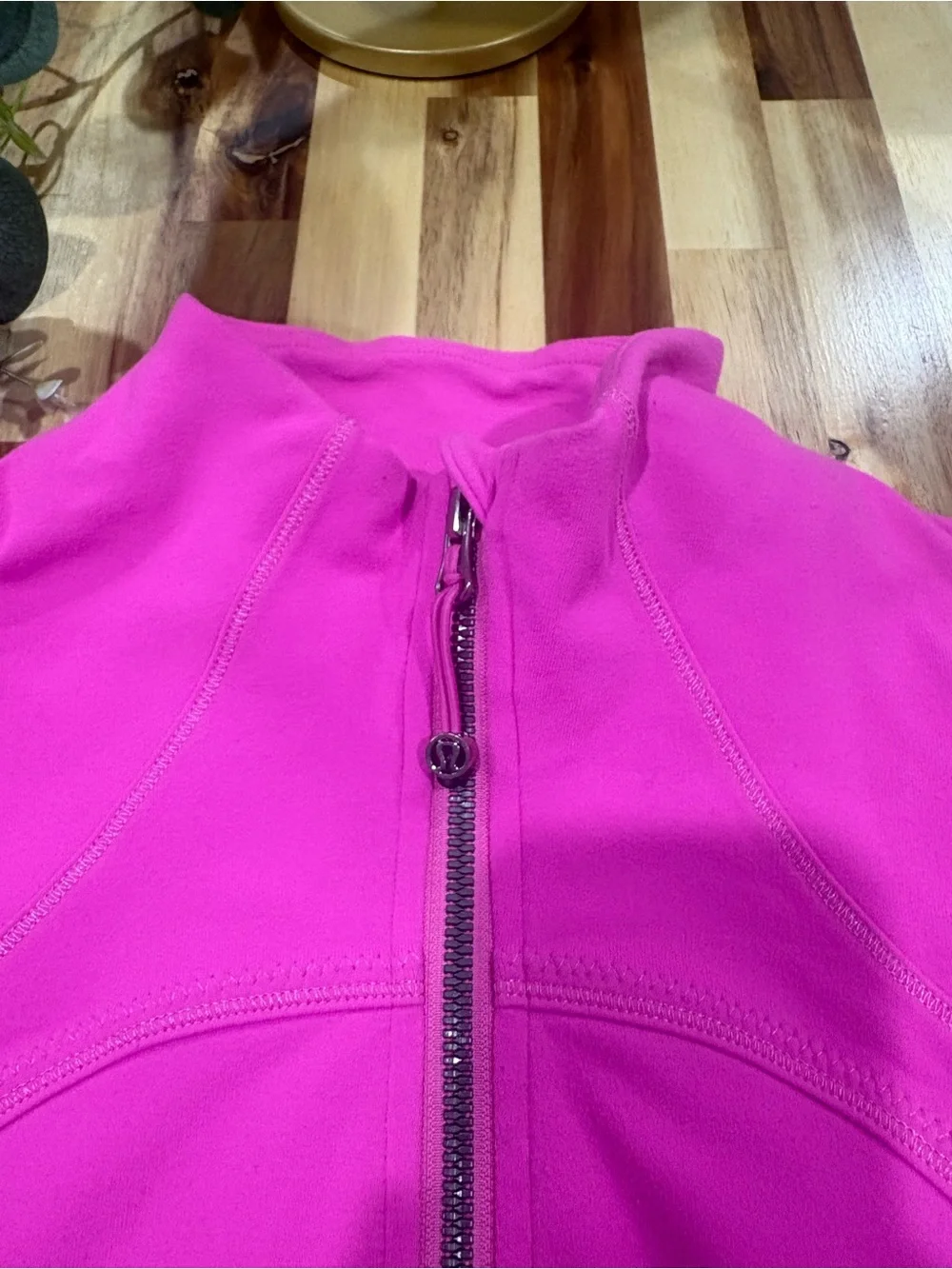 Lululemon Women’s Hot Pink Full-Zip Active Jacket